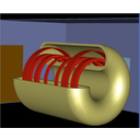 Tuljava_NMR.jpg<>Velika tuljava za slikanje z magnetno resonanco.