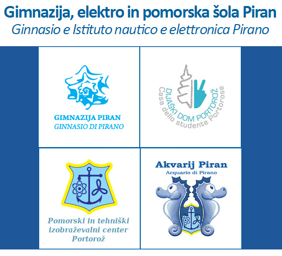 Dvojezični napis. Slovenski in italijanski jezik