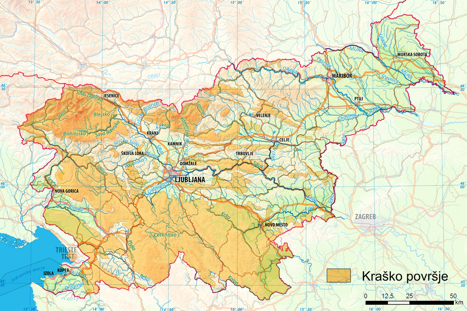Kraško površje Slovenije