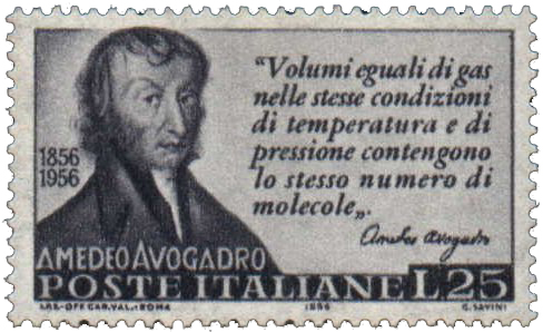 Avogadro na izalijanski znamki