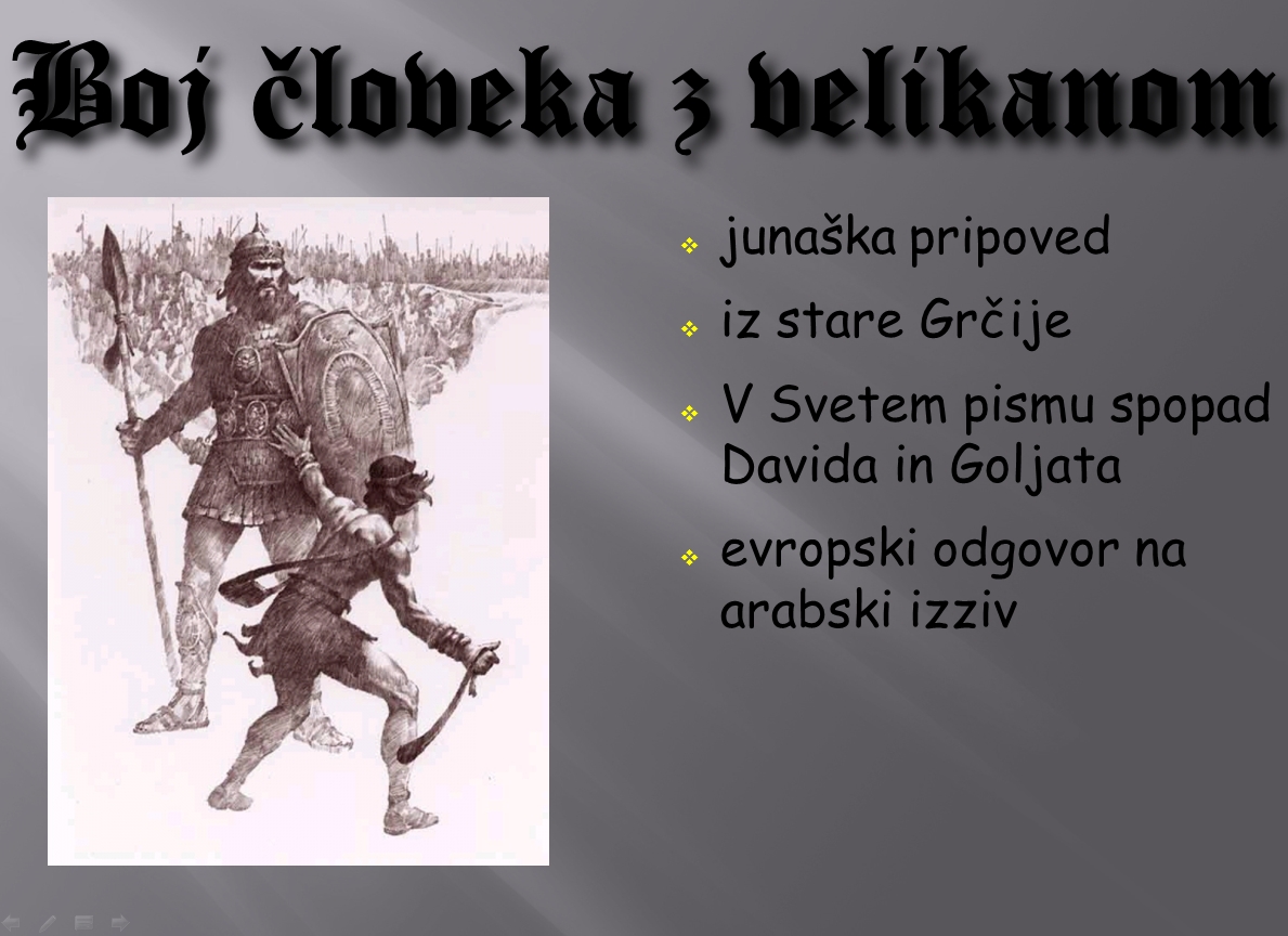 Primer elektronske prosojnice